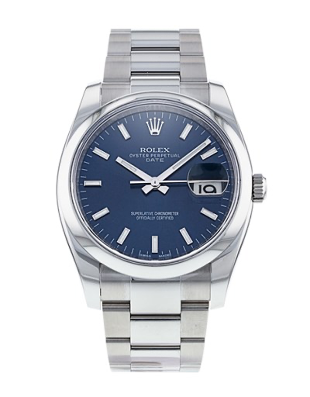 ROLEX OYSTER PERPETUAL DATE UNISEX WATCH